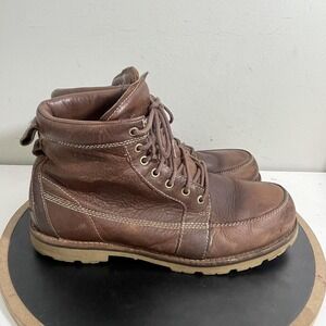 Brown Leather Men's Boots